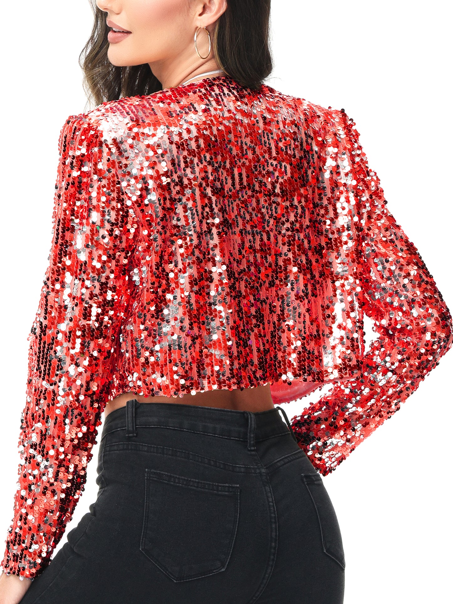 Sequin Bedazzled Bolero