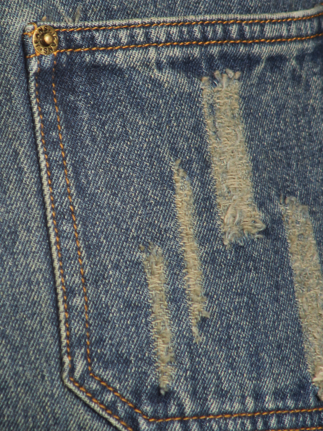 Vintage Adjustable Strap Denim Overalls