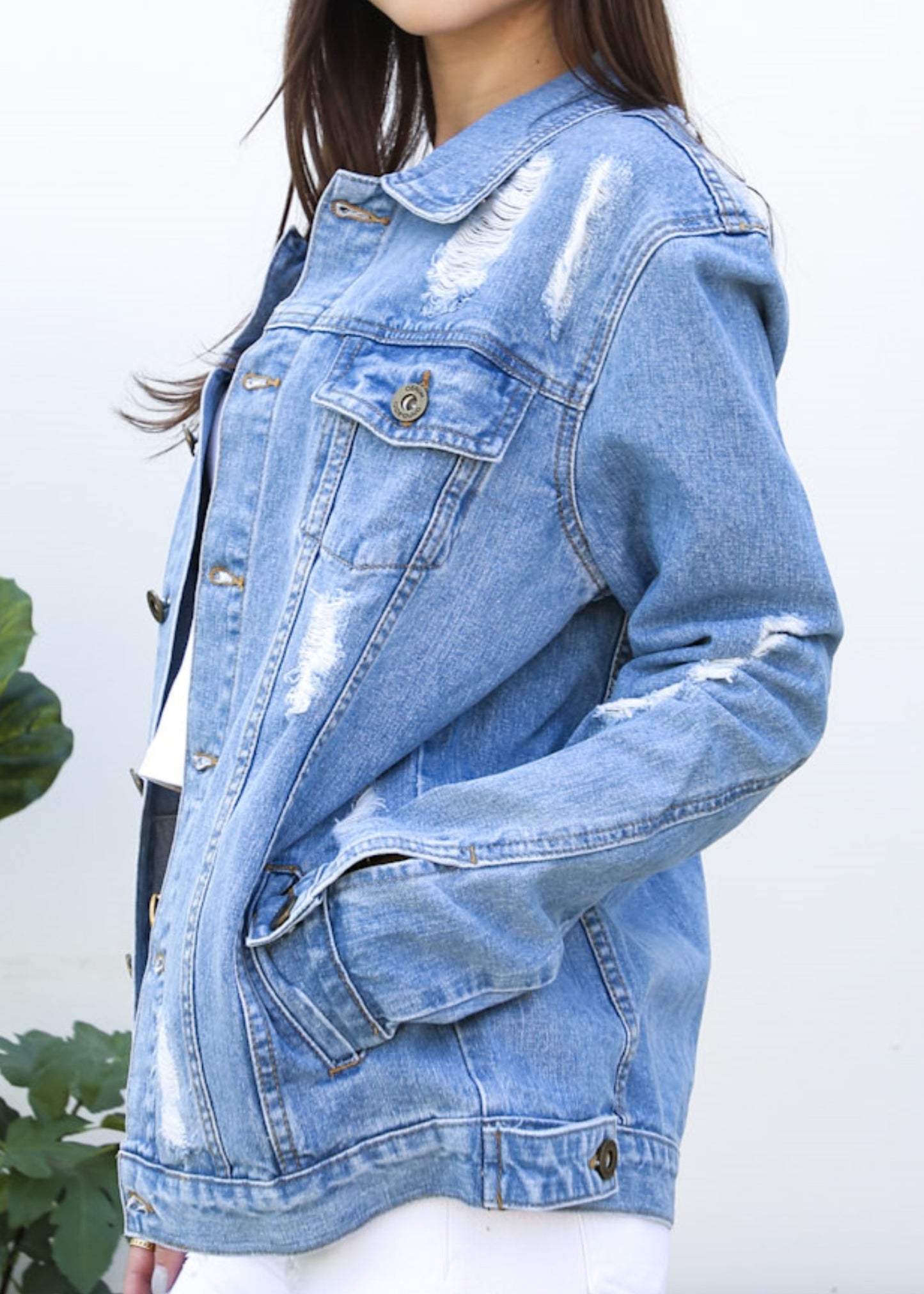 Chaqueta vaquera de mezclilla que no es la de tu novio