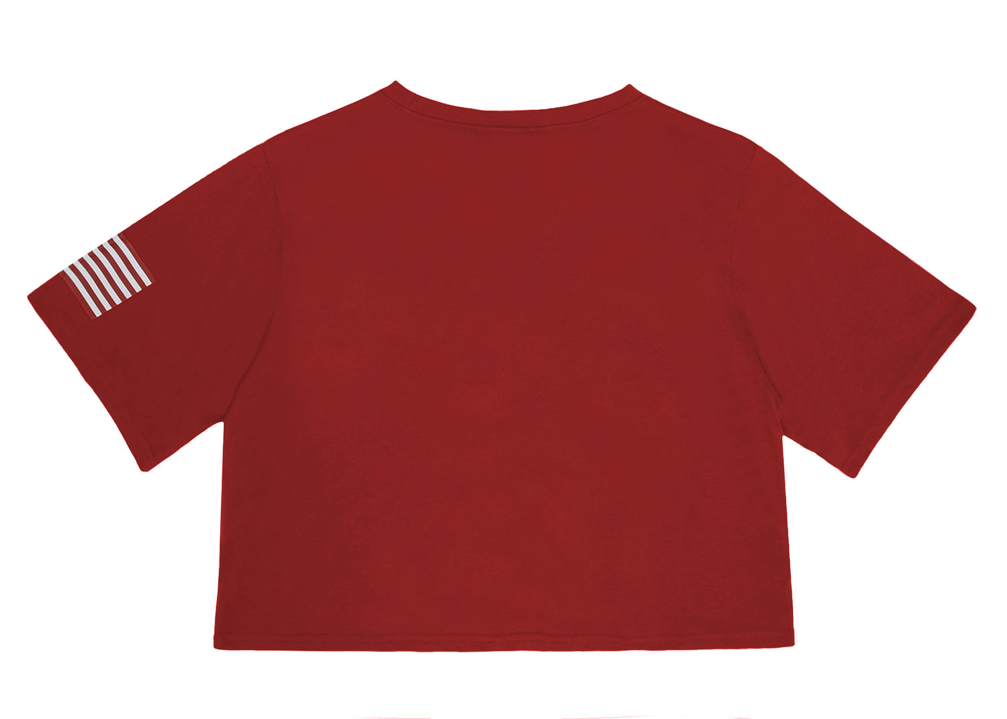 Camiseta de manga corta con estampado de letras para mujer de Anna-Kaci con la bandera de EE. UU. del 4 de julio