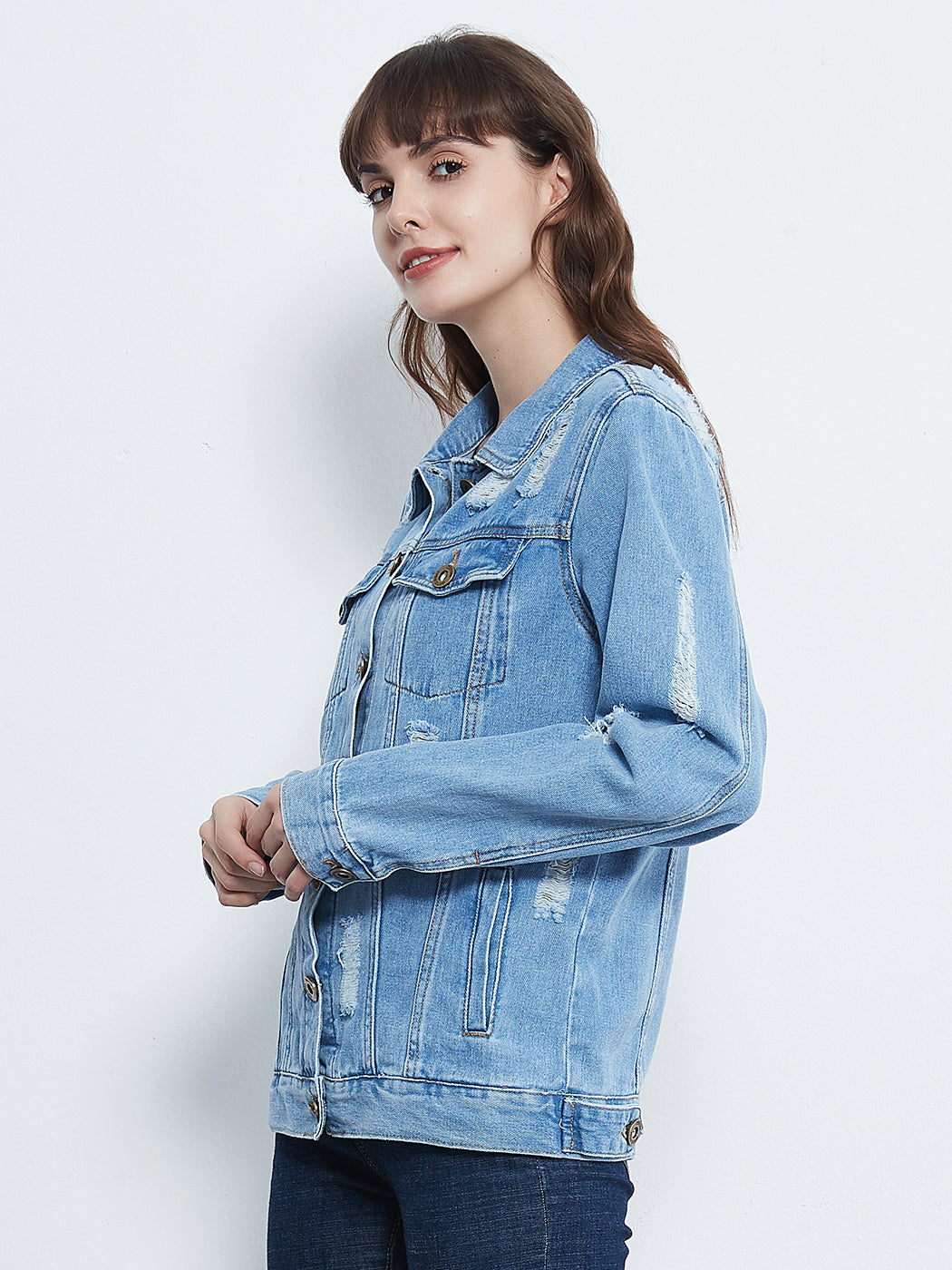 Chaqueta vaquera de mezclilla que no es la de tu novio