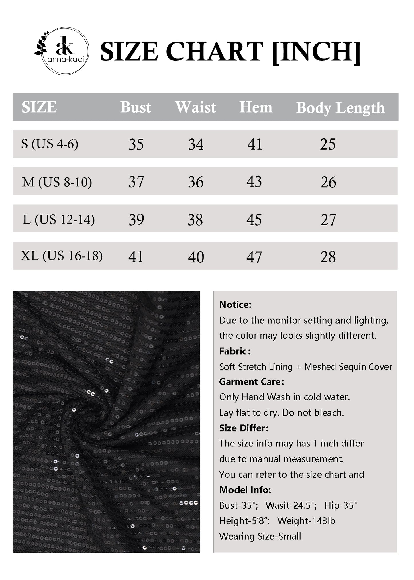Anna-Kaci Women's Sparkly Sequin Tops Scoop Neck Sleeveless Glitter Shimmer Tank Top Blouses