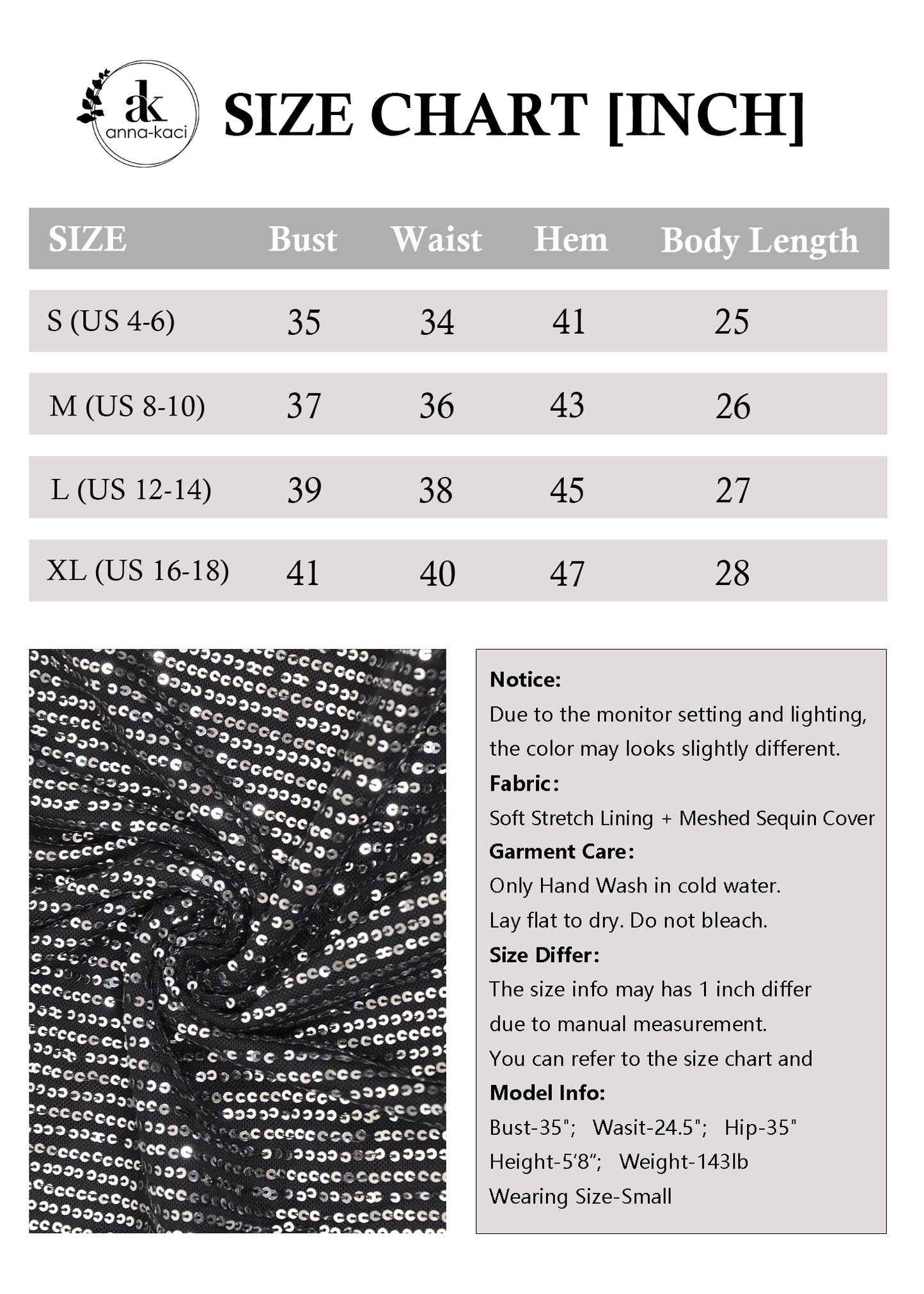 Anna-Kaci Women's Sparkly Sequin Tops Scoop Neck Sleeveless Glitter Shimmer Tank Top Blouses