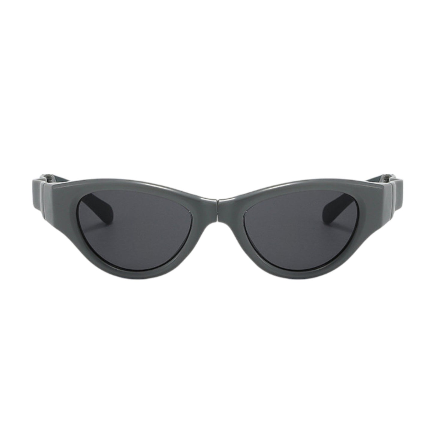 Anna-Kaci Women's Retro Y2K Futuristic Folding Sunglasses UV400 protection