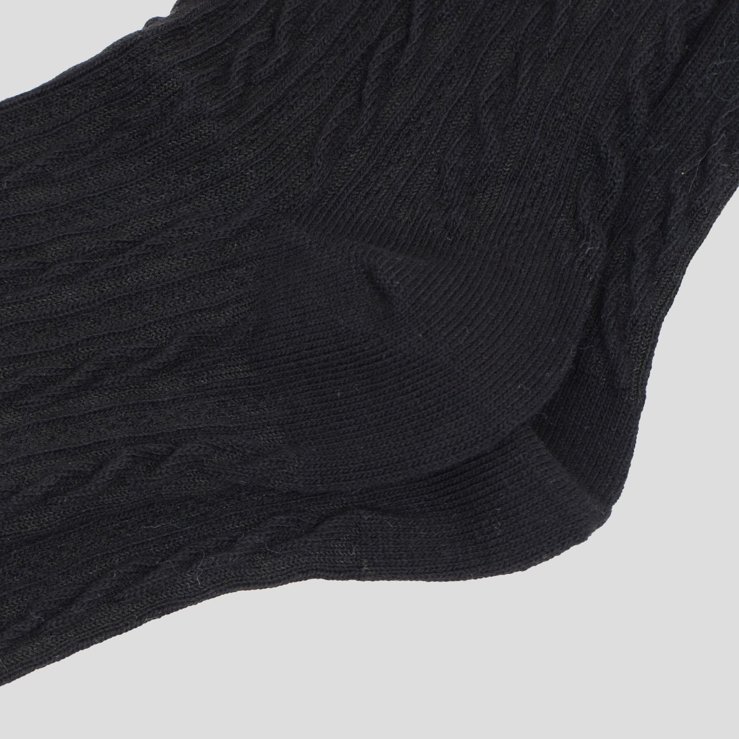 Anna-Kaci Women's Classic Crew Socks Cable-Knit Cotton for Casual Stability and Comfort 2 Pairs