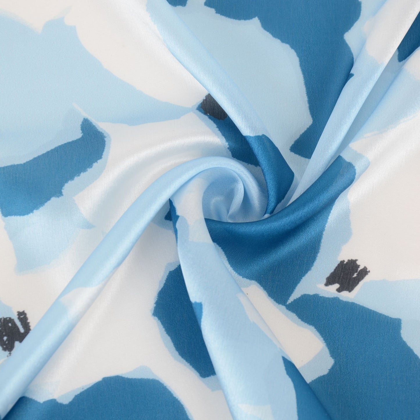Anna-Kaci Silk Feeling Hair Scarf Small Square Satin Head Scarf Neckerchief Women 23 Inches