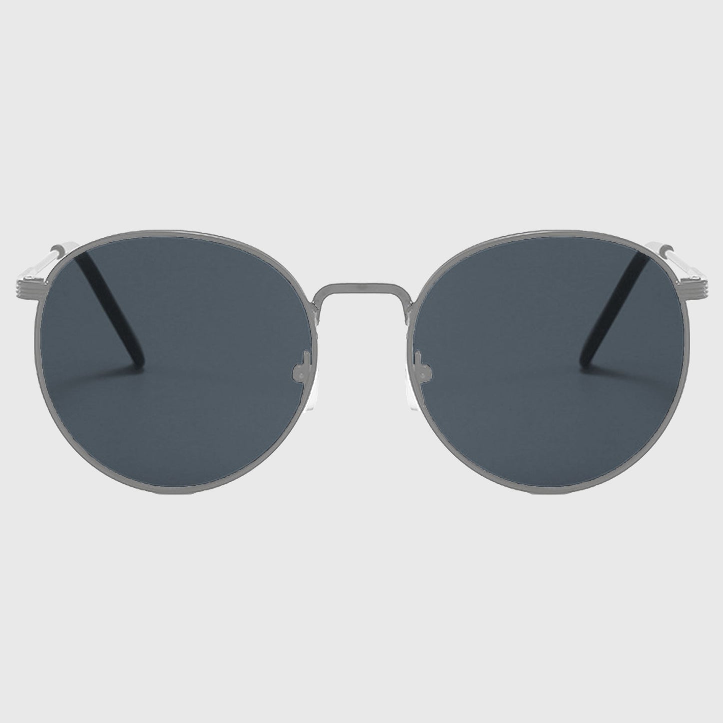 Anna-Kaci Women's Retro Metal Round Sunglasses