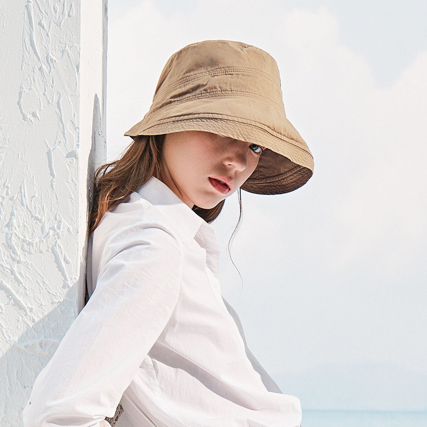 Anna-Kaci Women's Foldable Wide - Brim Bucket Sun Hat