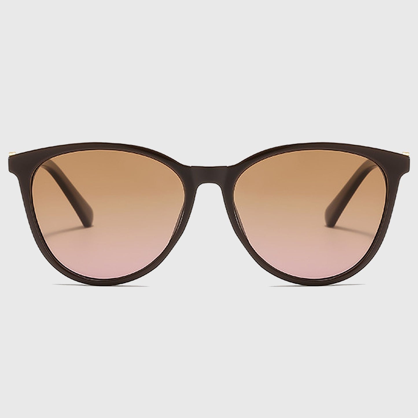 Anna-Kaci Women's Cat-Eye Sunglasses with Heart-Accent Temples