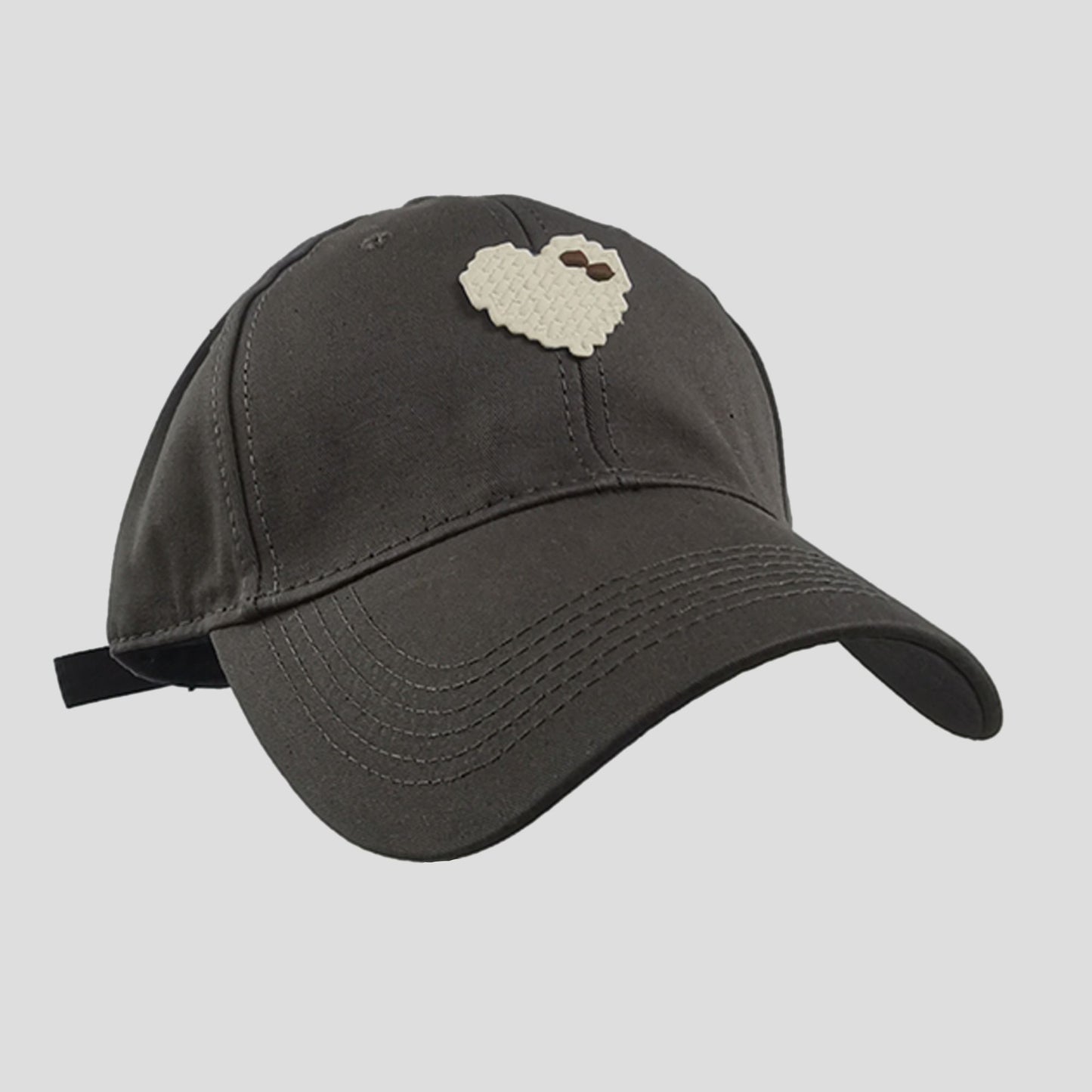 Anna-Kaci Women's Pixel Heart Wide - Brim Baseball Cap