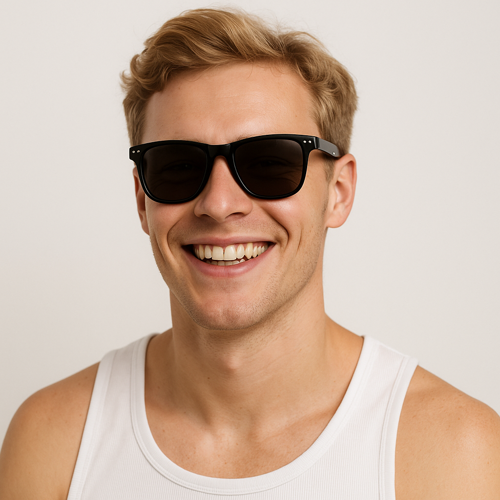 Anna-Kaci Classic Fashion Casual Square Polarized Sunglasses UV400 Protection