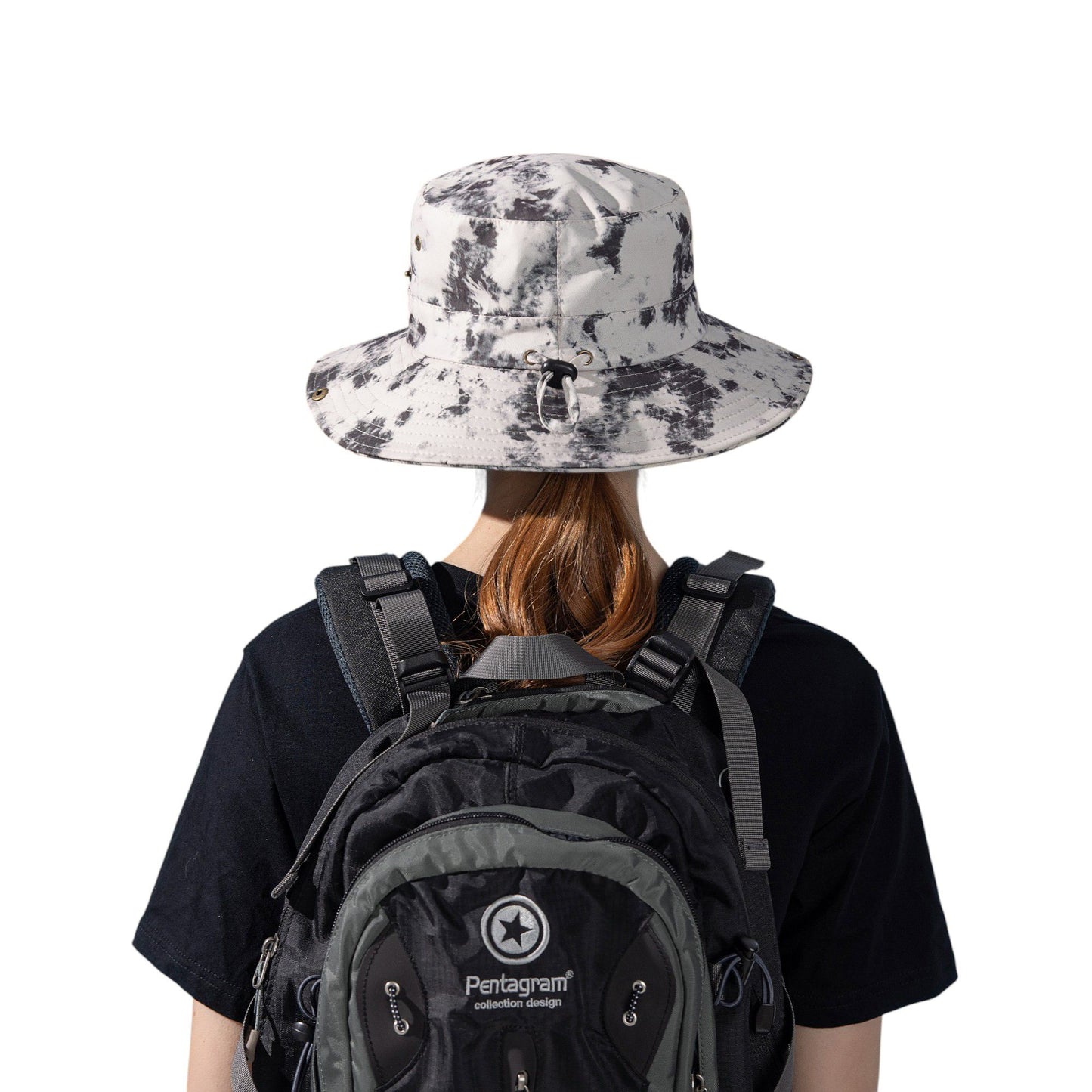 Anna-Kaci Wide Brim Outdoor Sun Hat with Adjustable Chin Strap for Hiking Camping Travel Beach