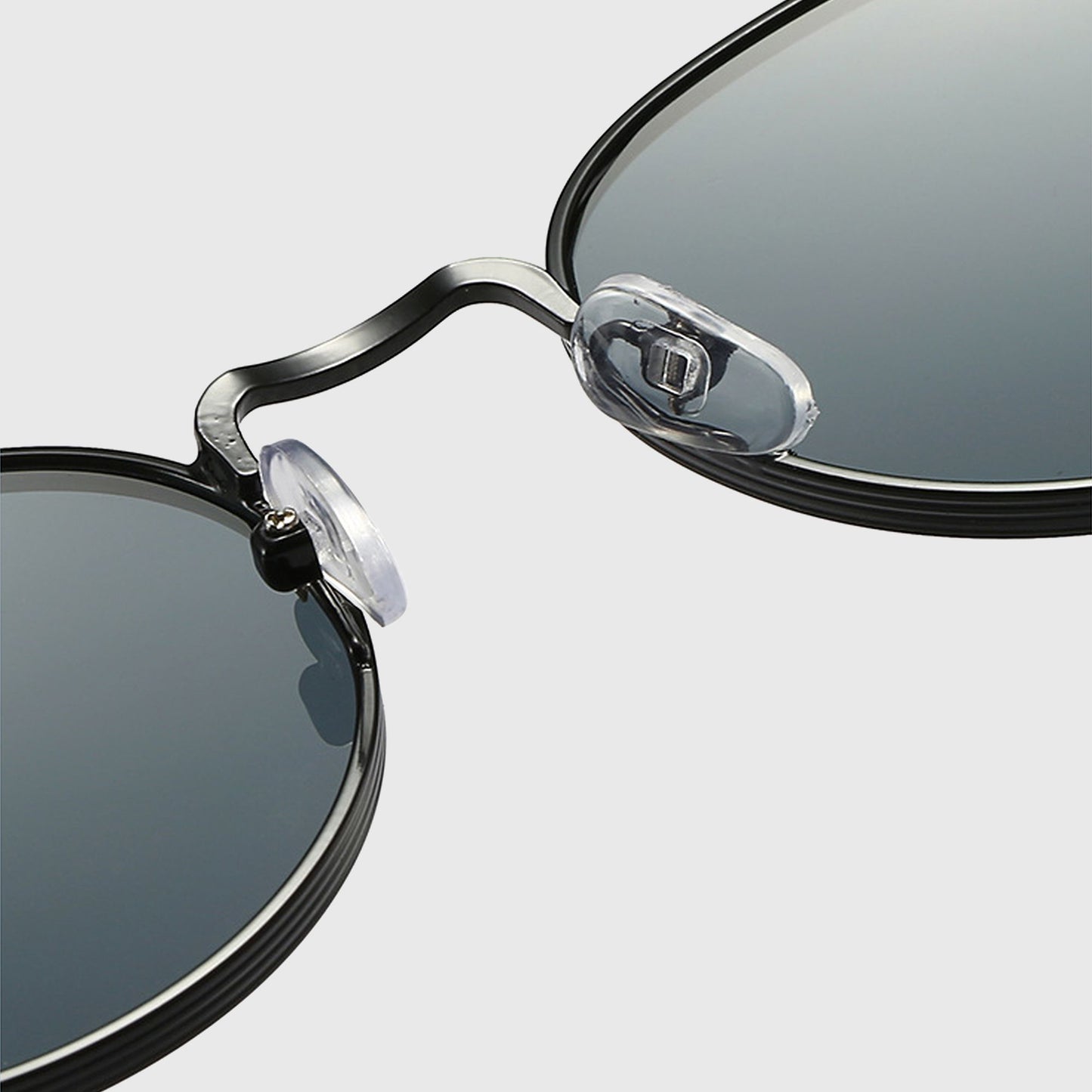 Anna-Kaci Women's Retro Metal Round Sunglasses