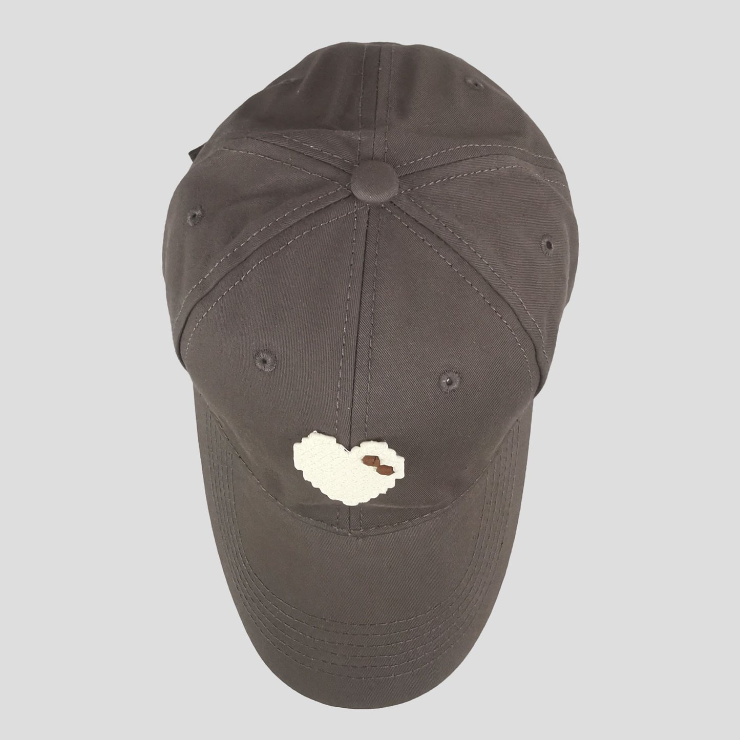 Anna-Kaci Women's Pixel Heart Wide - Brim Baseball Cap