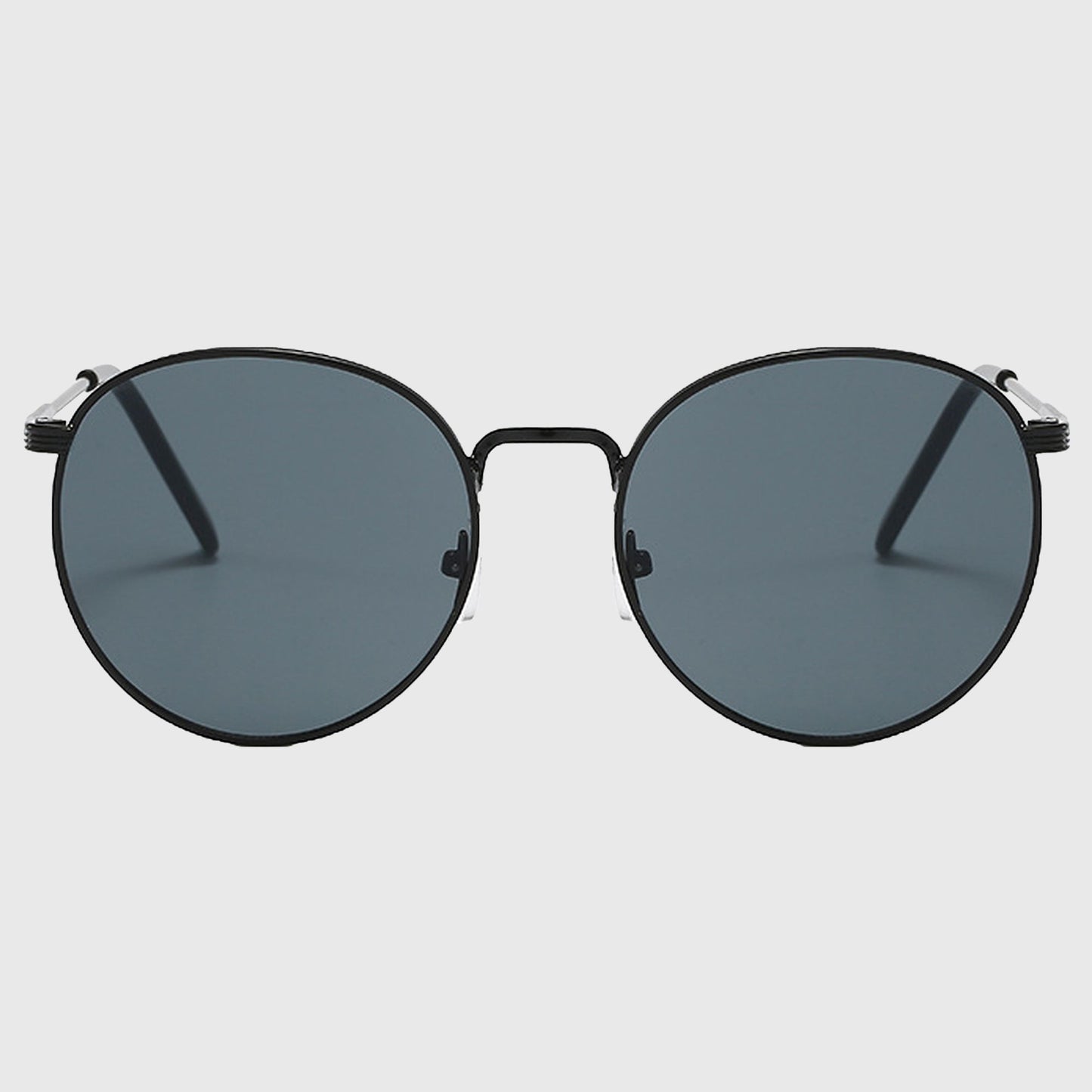 Anna-Kaci Women's Retro Metal Round Sunglasses