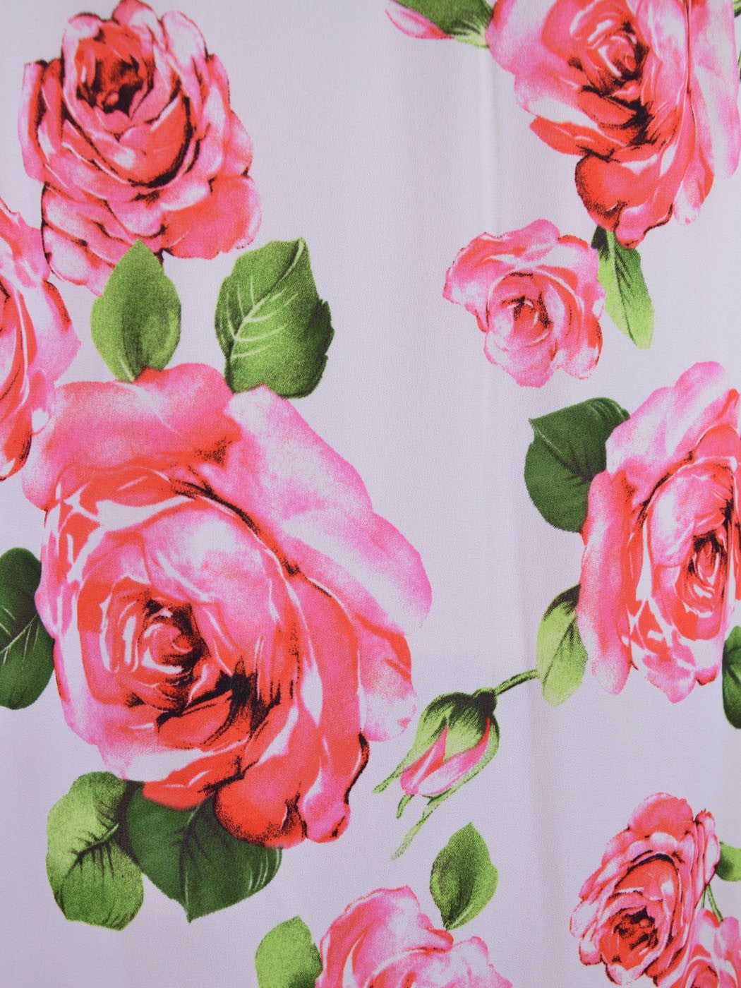 Lush Tea Party Rose Flower Print Garden Love T-Back V-Neck Maxi Spring Dress