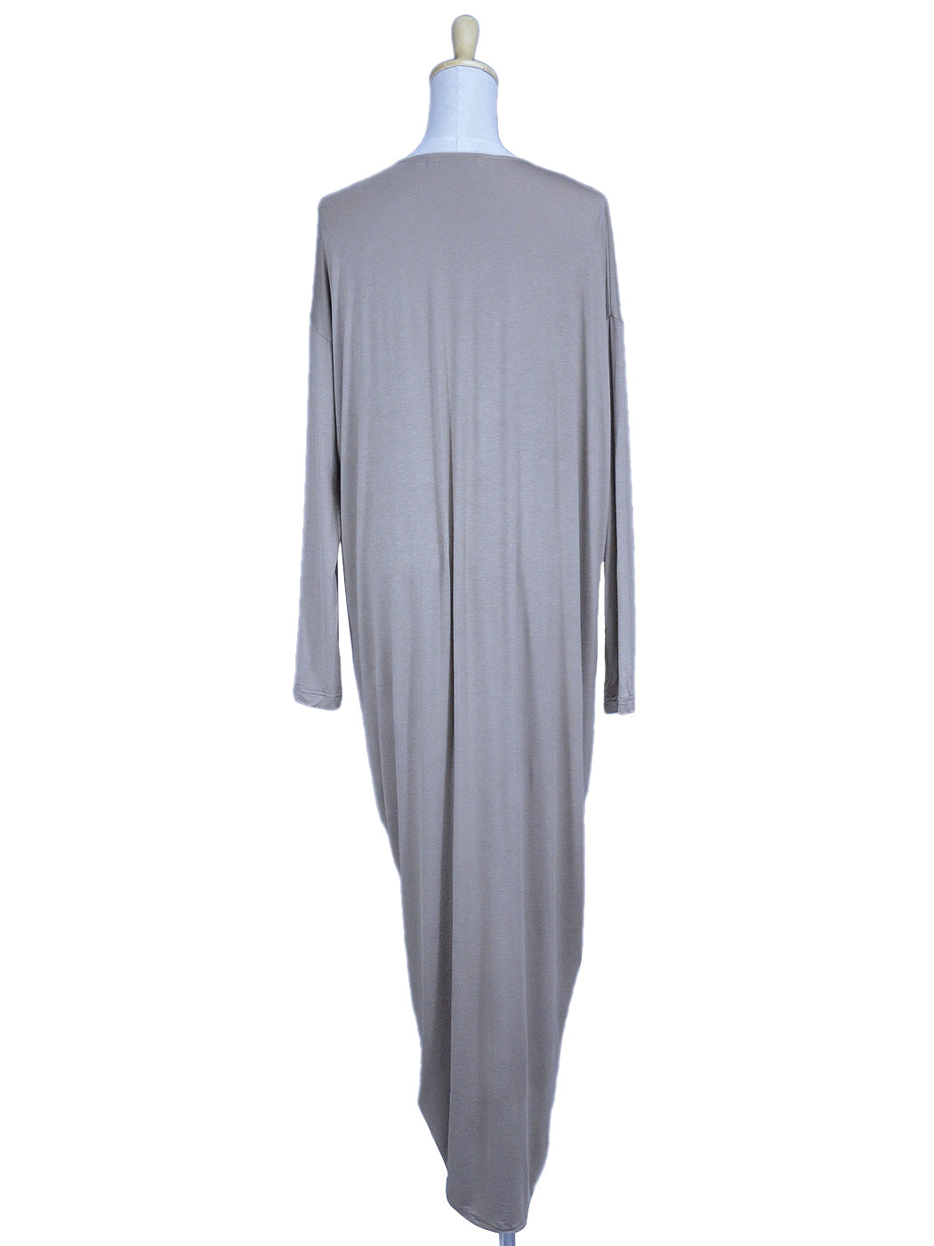 Cotton Candy Fall Into Love Chic Draped Neckline Detail Long Sleeves Tunic Dress