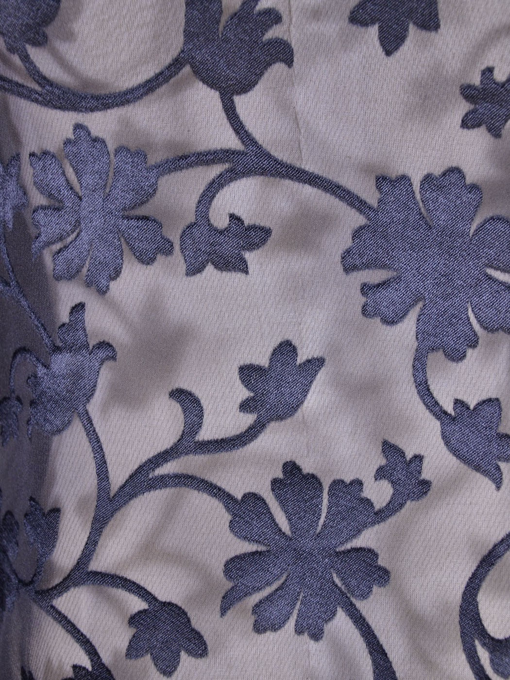 En Creme Brand Black Leaves and Flowers Appliques Sheer Net Short Kimono Jacket