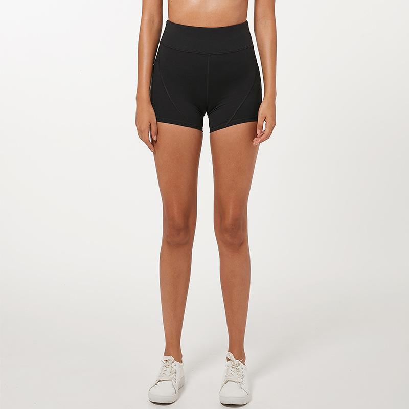 Los pantalones cortos de yoga perfectos con bolsillos laterales