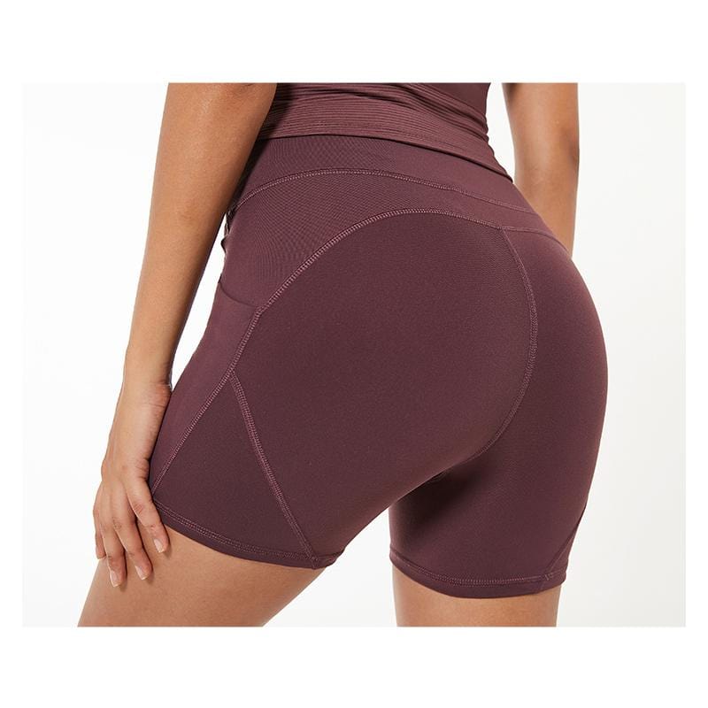 Los pantalones cortos de yoga perfectos con bolsillos laterales