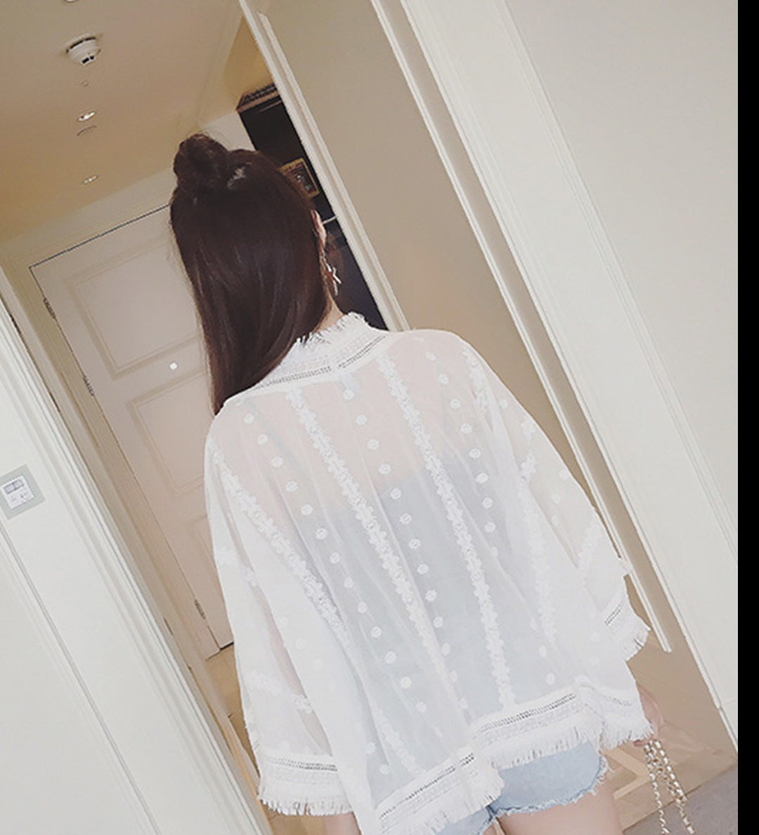 Beach Summer Chiffon Shawl Cardi