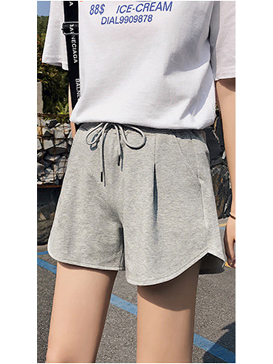 Sport Shorts Loose Casual Wide Leg A-Line Shorts