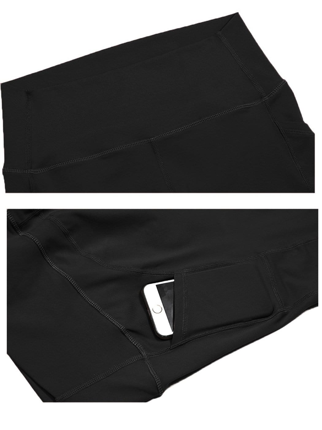 Pantalones cortos deportivos elásticos de secado rápido para fitness y yoga
