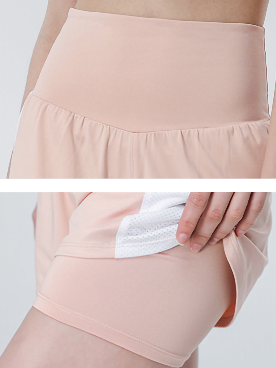 Conjunto corto de yoga para fitness informal y transpirable