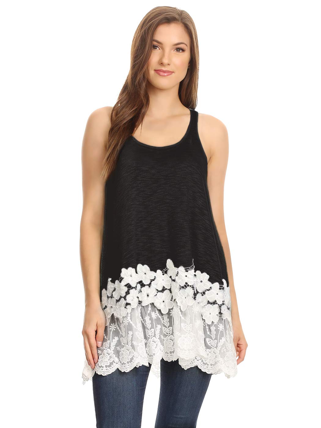 Catalina Embroidered Sleeveless Tunic