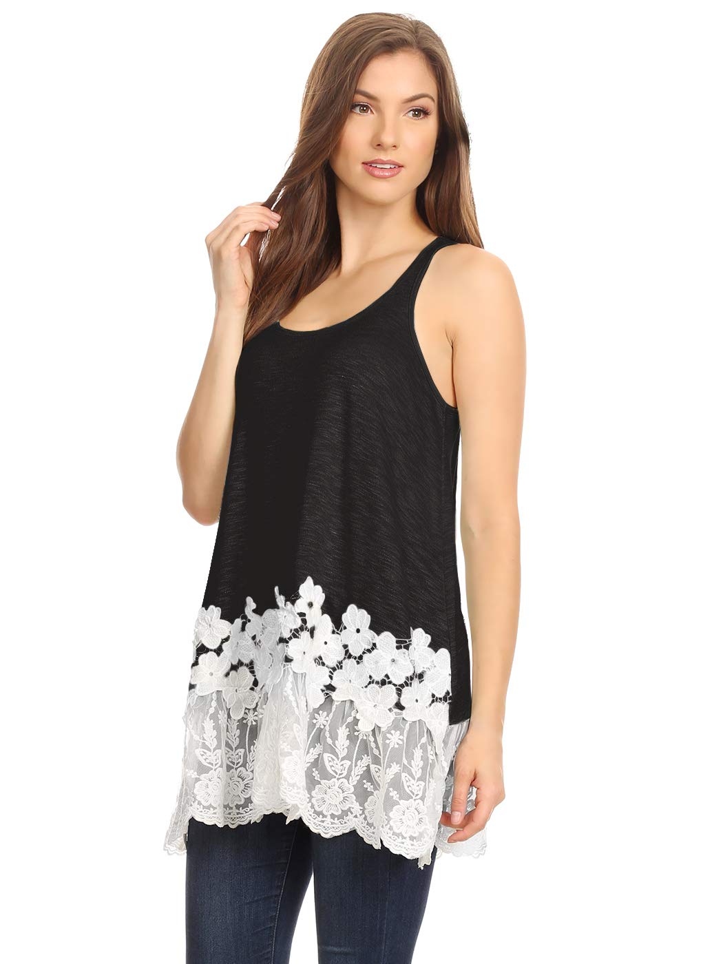 Catalina Embroidered Sleeveless Tunic