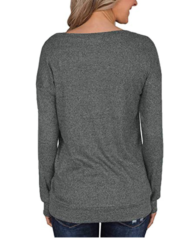 Lace Trim Long Sleeve Shirt