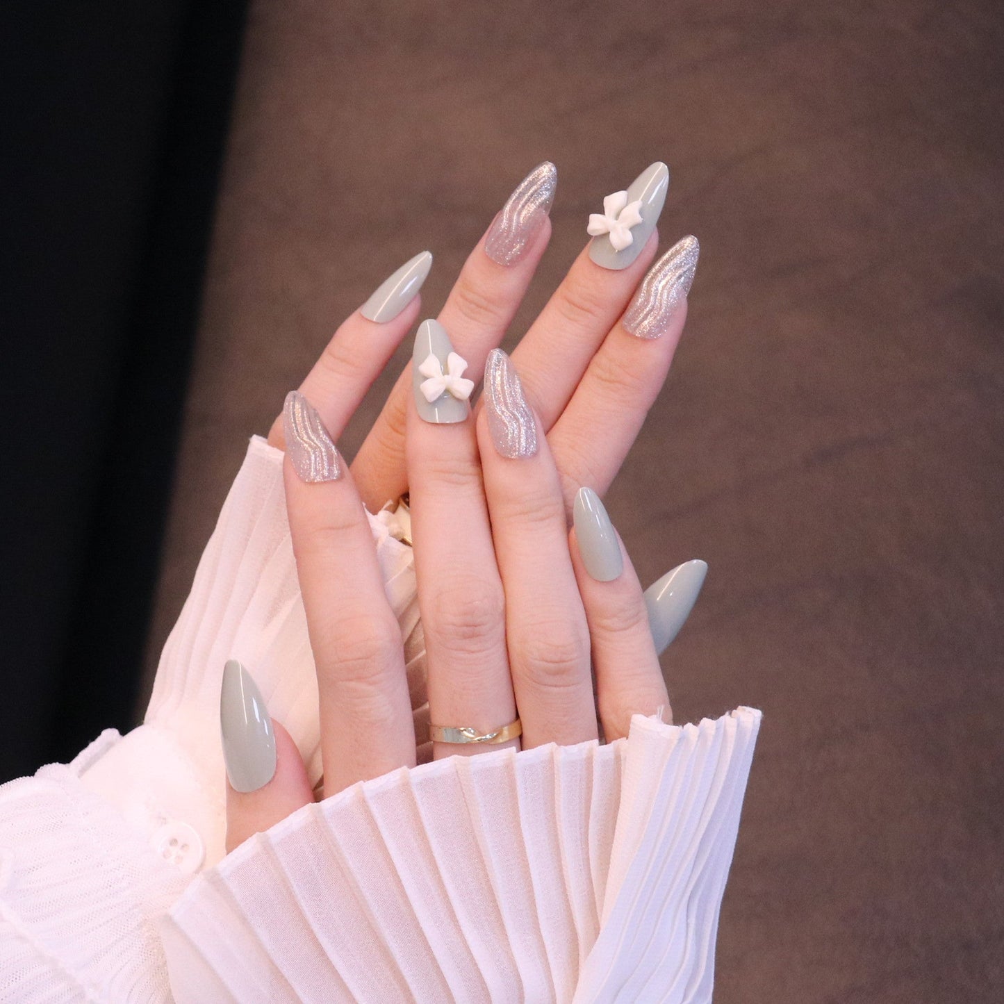 Full Sequin Drawstring Sweatpants