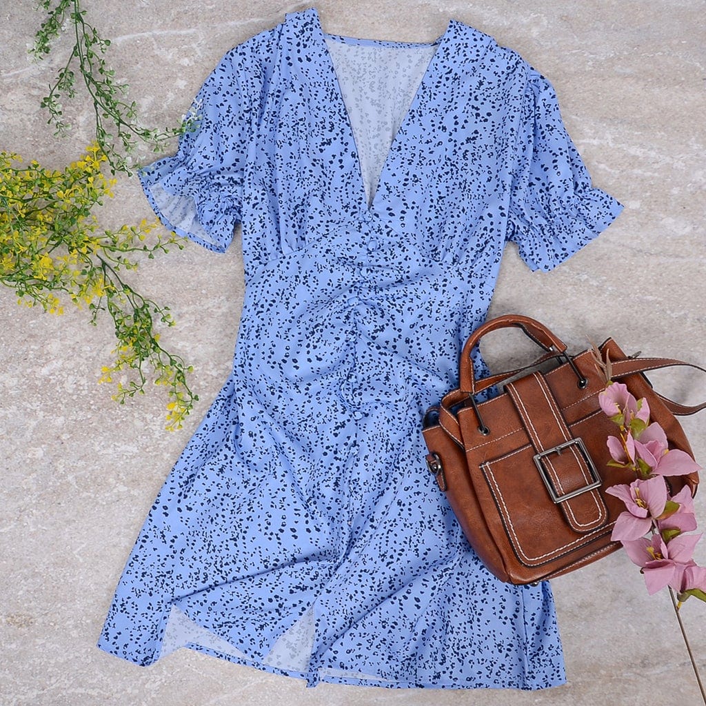 Summer Vibes Button Dress
