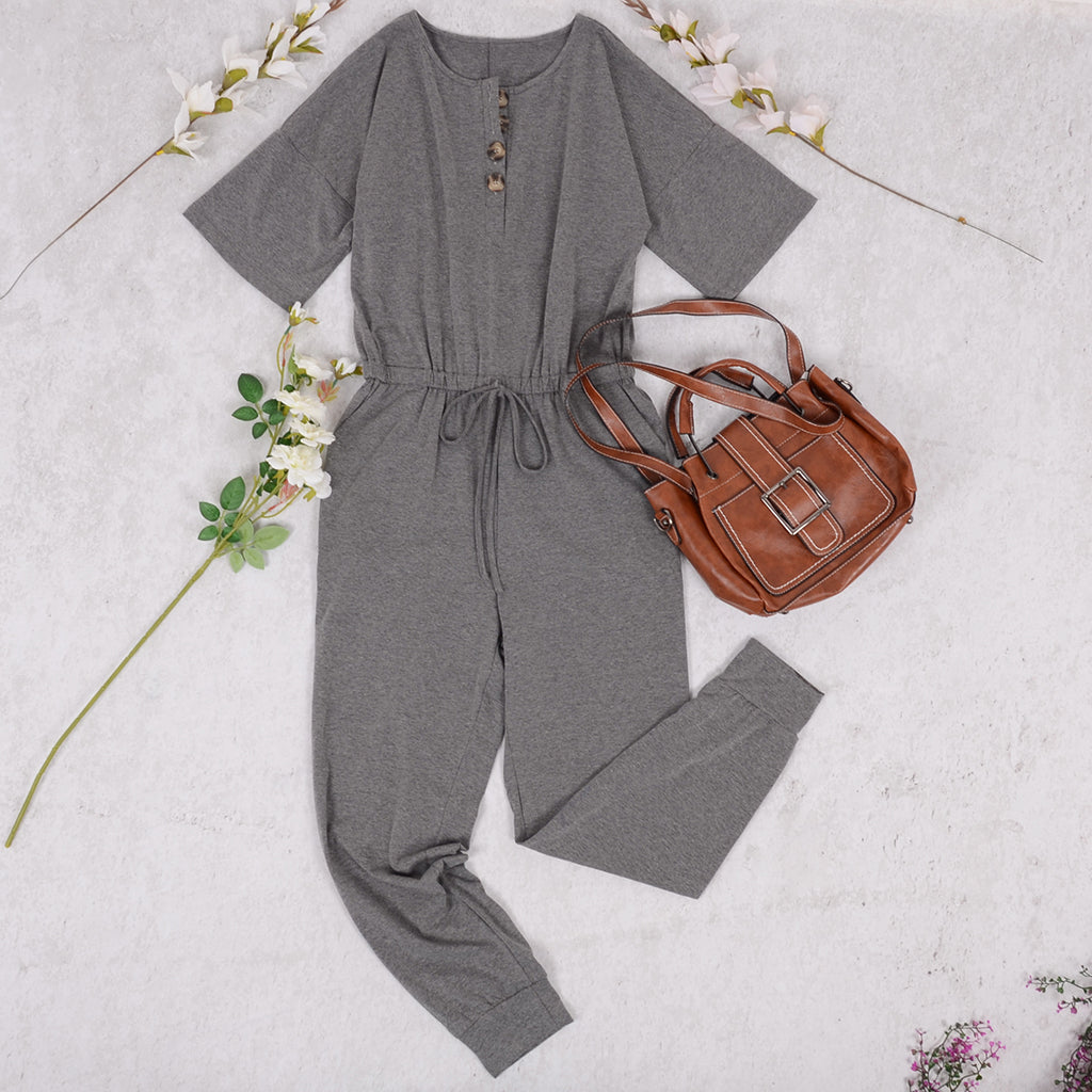 Mono Henley con botones de verano