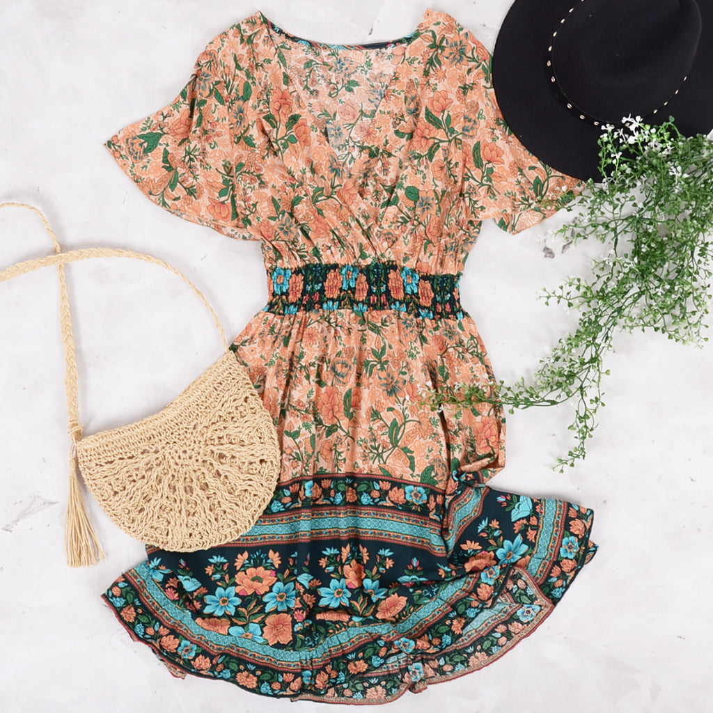 Boho Tunic Paisley Dress
