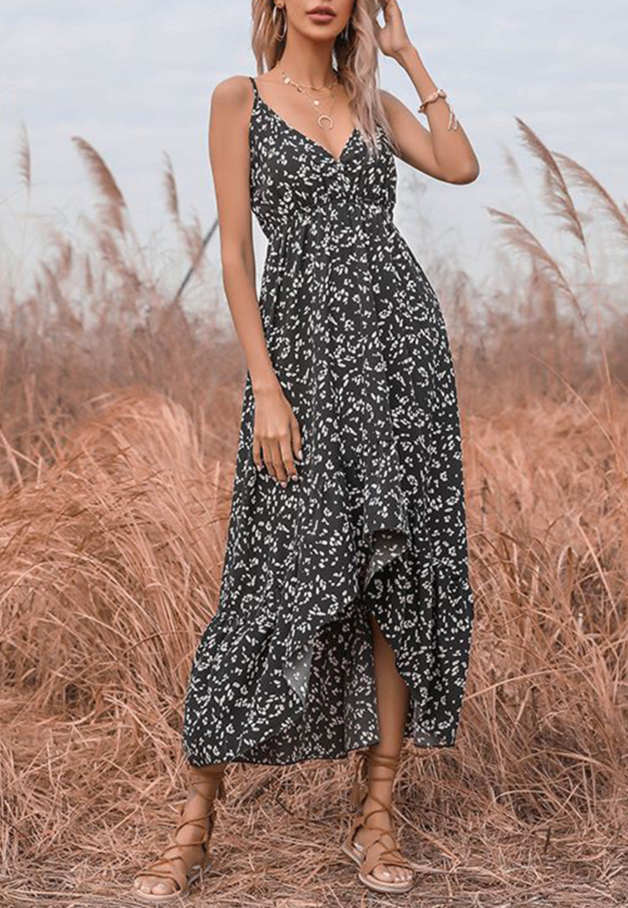 Women's high on sale low summer dresses