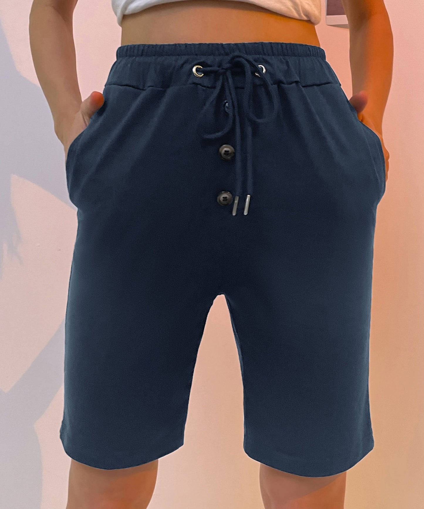 Bermudas con cordón ajustable