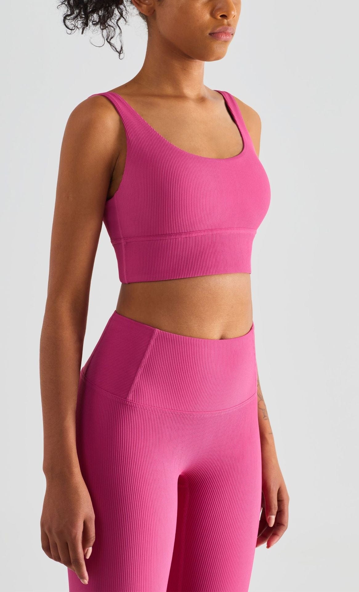 Ribbed Mid Waist Leggings