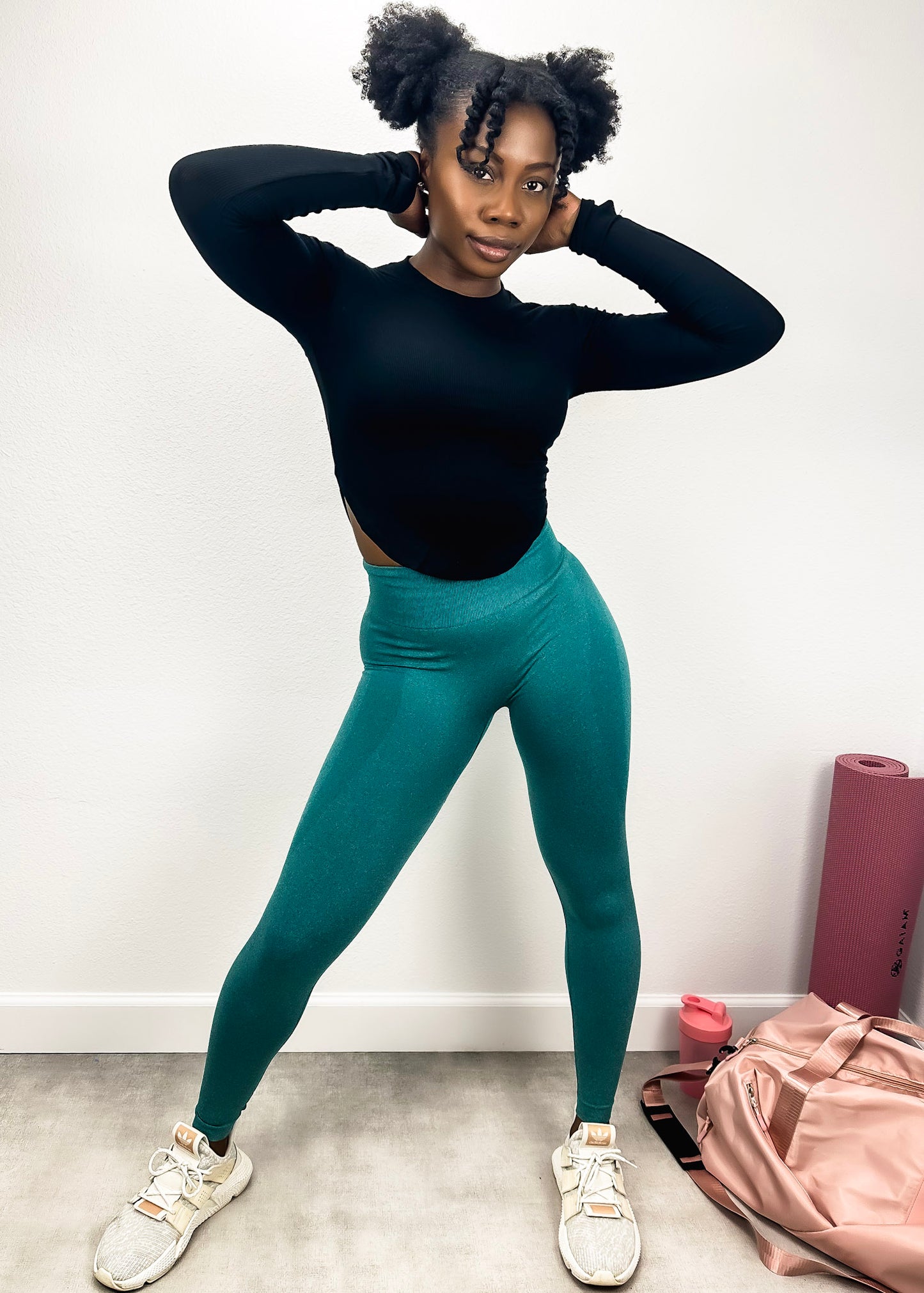 Leggings de cintura alta que levantan los glúteos