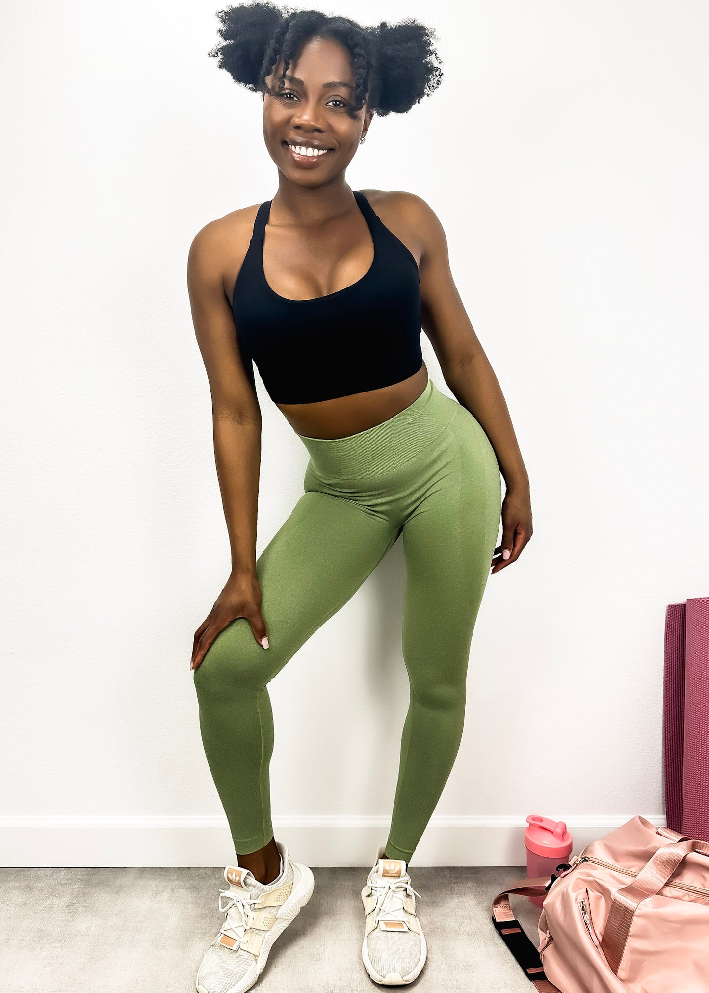 Leggings de cintura alta que levantan los glúteos