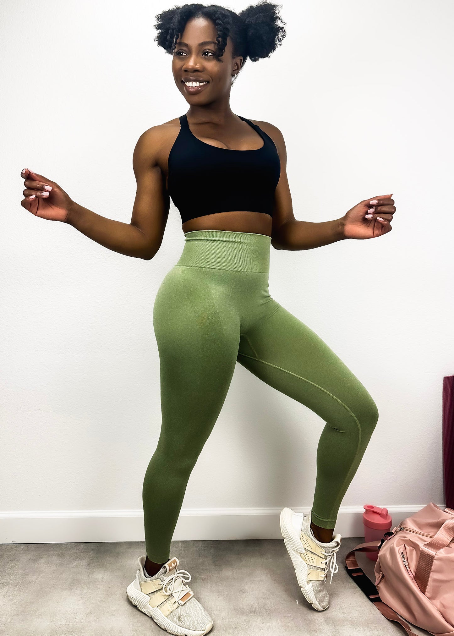 Leggings de cintura alta que levantan los glúteos