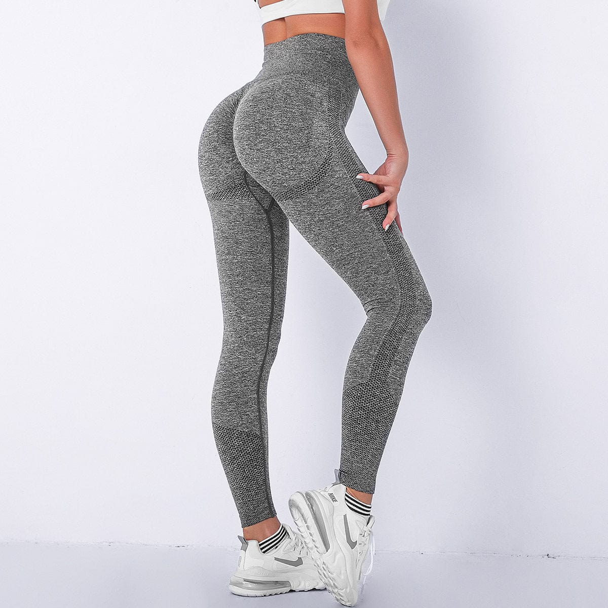 Leggings de tiro alto que modelan los glúteos