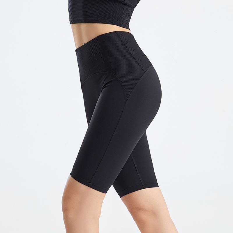 Pantalones cortos de ciclista con costuras de contorno