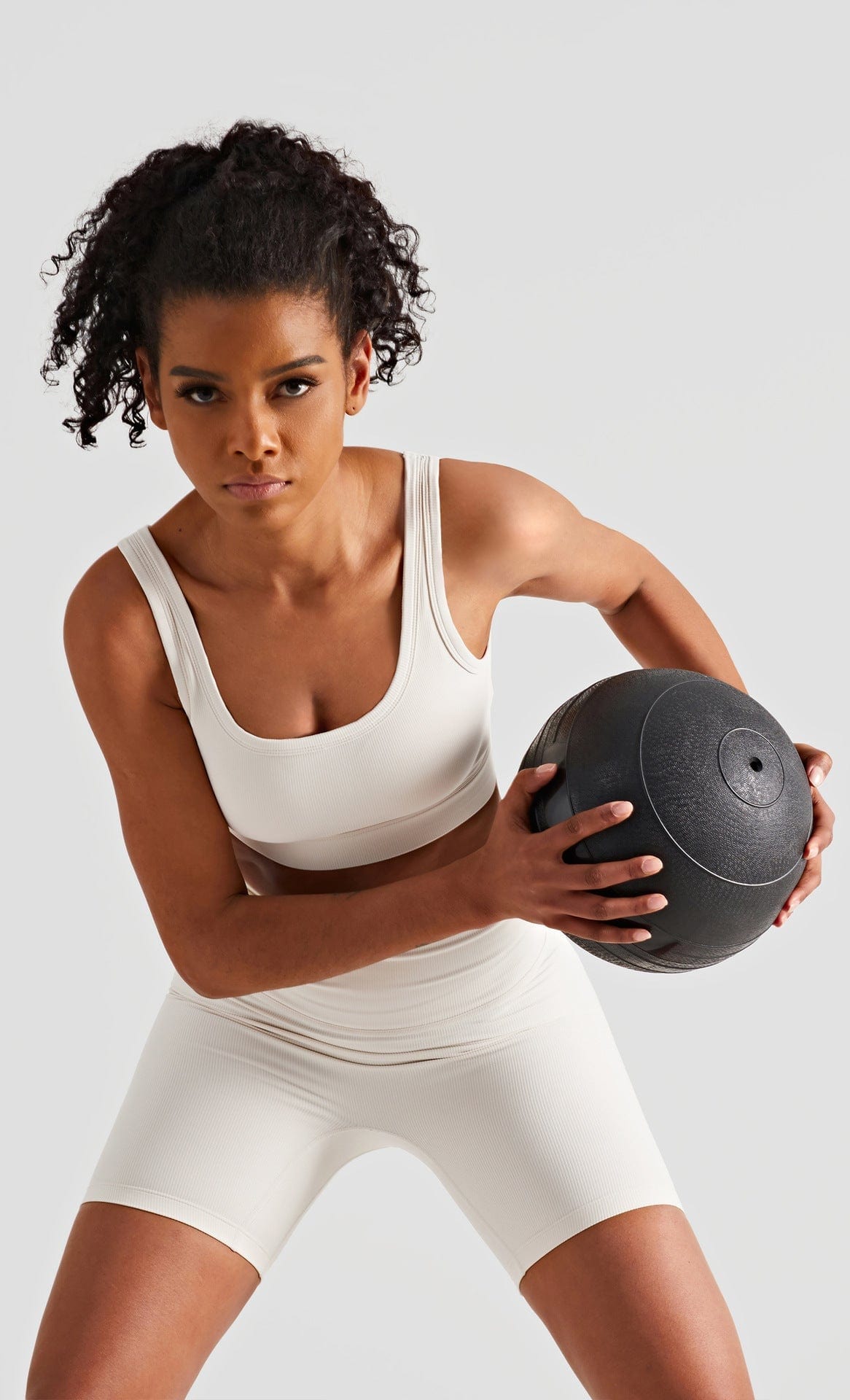 Pantalones cortos de ciclista de longitud media