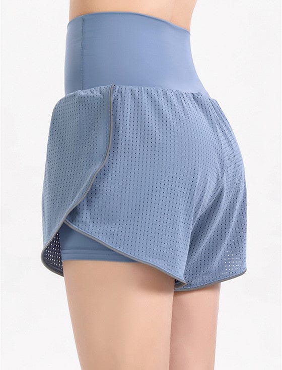 Pantalones cortos deportivos con doble forro