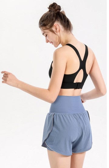 Pantalones cortos deportivos con doble forro