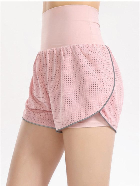 Pantalones cortos deportivos con doble forro