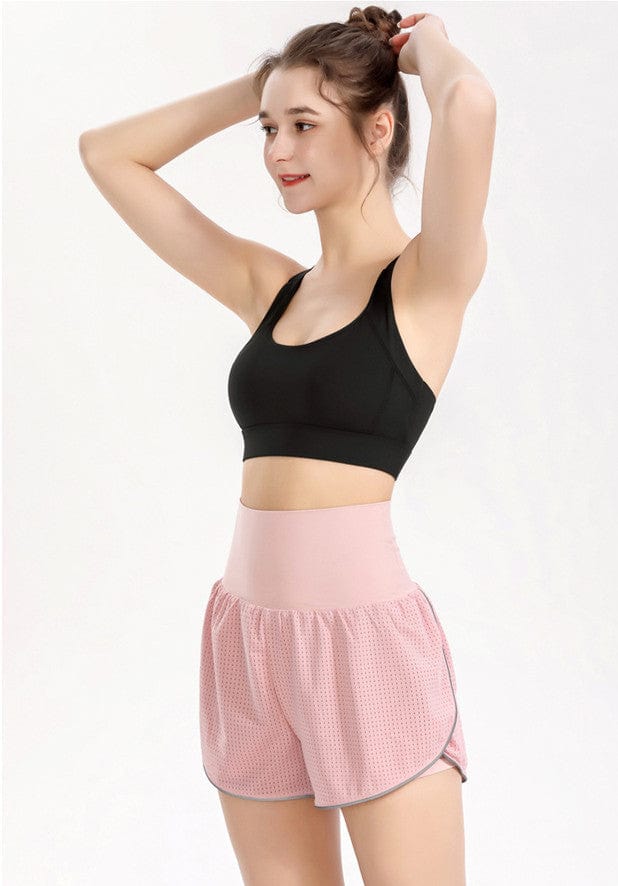 Pantalones cortos deportivos con doble forro