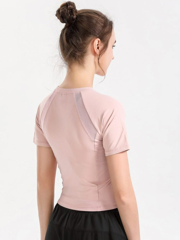 Camiseta activa de contorno