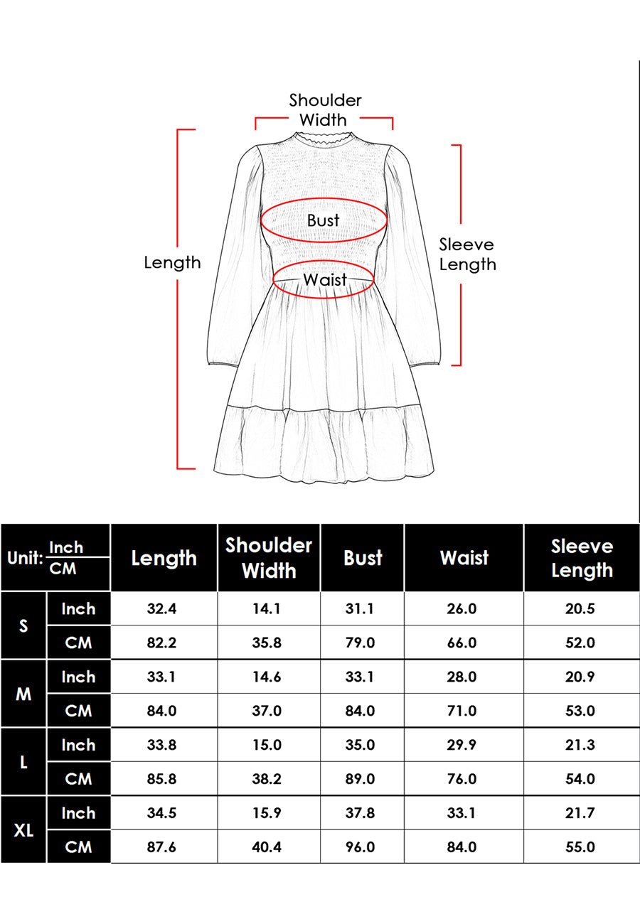 Vestido con vuelo y dobladillo fruncido